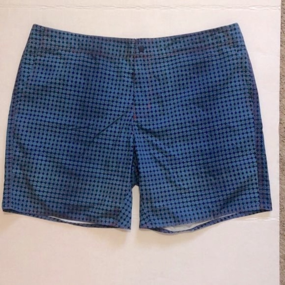 Zachary Prell Blue Swim Trunks Size 38